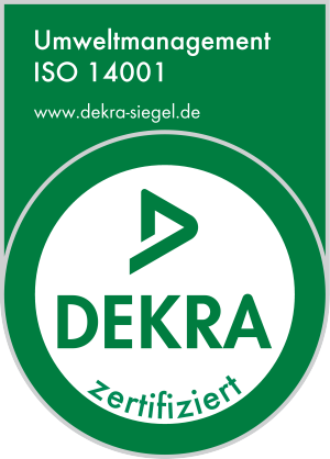 Logo Dekra-Siegel ISO 14001